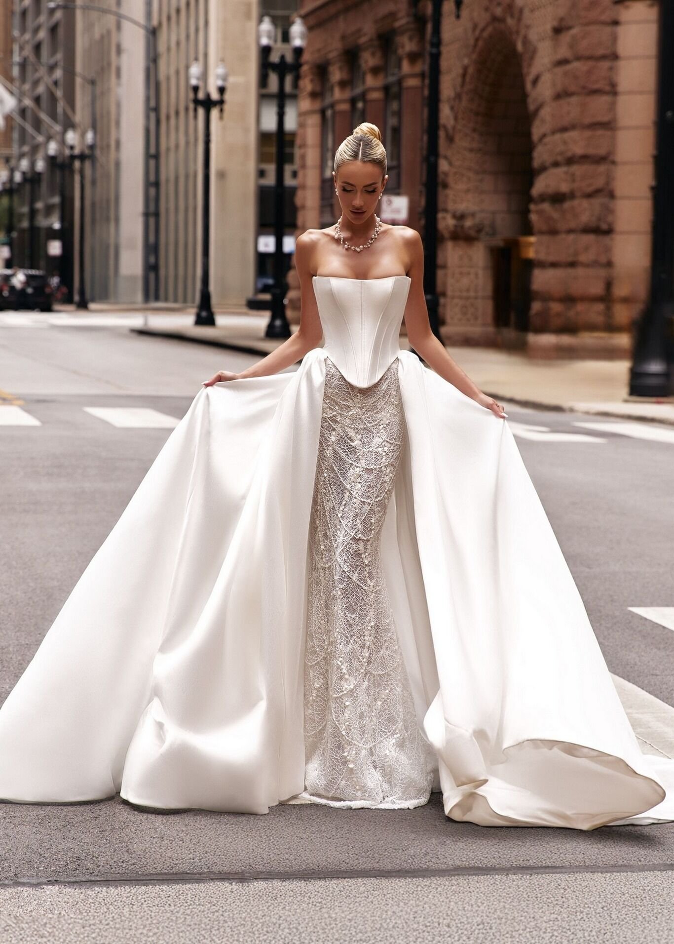 Vestido noiva sereia Oksana mukha (Augusta)