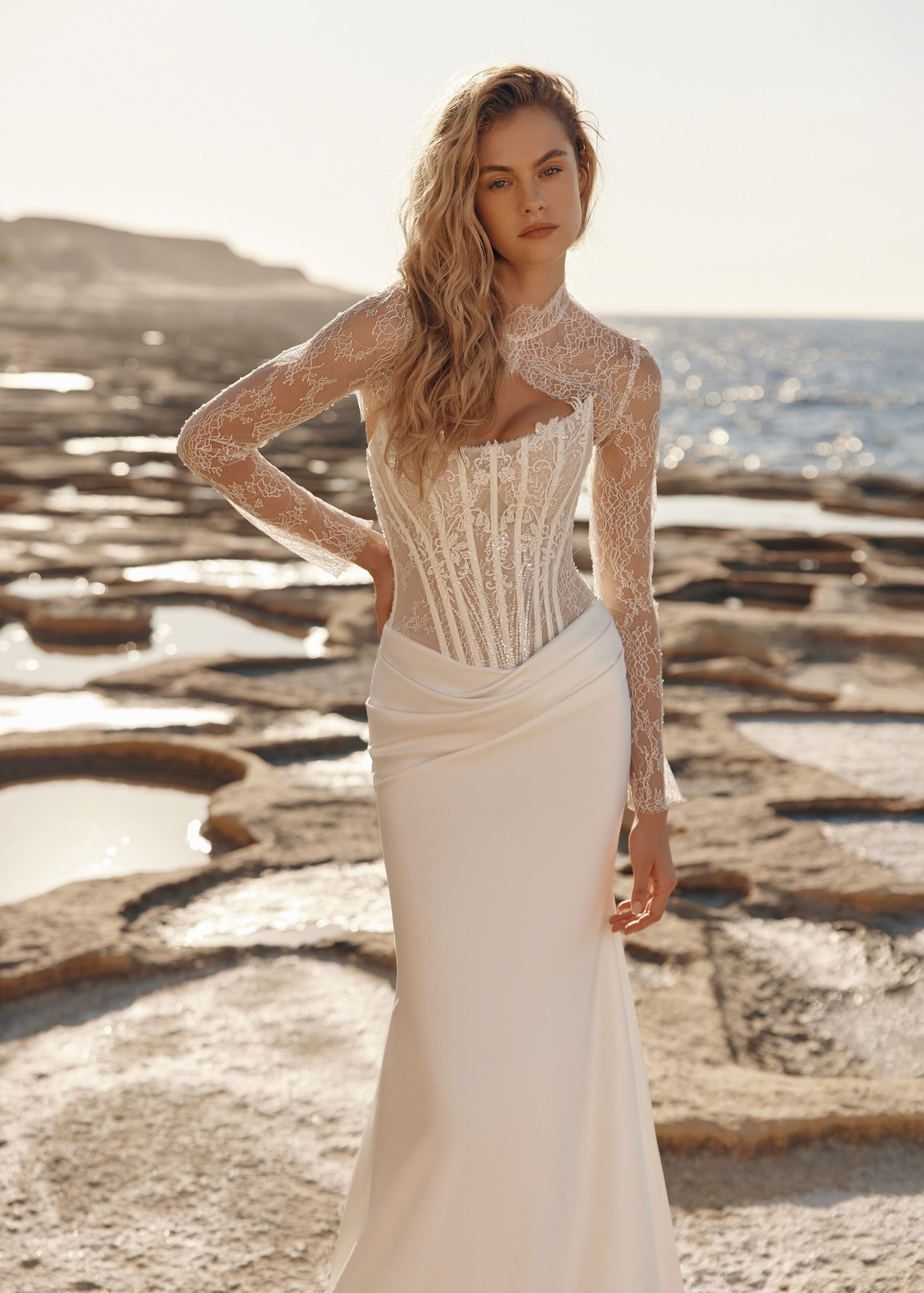 Vestido noiva sereia Eva Lendel (Kilian)