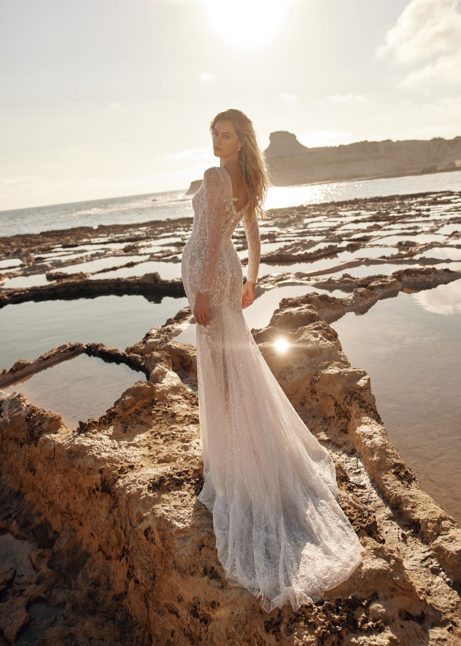 Vestido noiva sereia Eva Lendel (Werra)