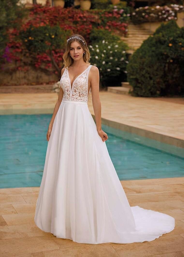 Vestido noiva A-LINE white one (Sayer)    690€