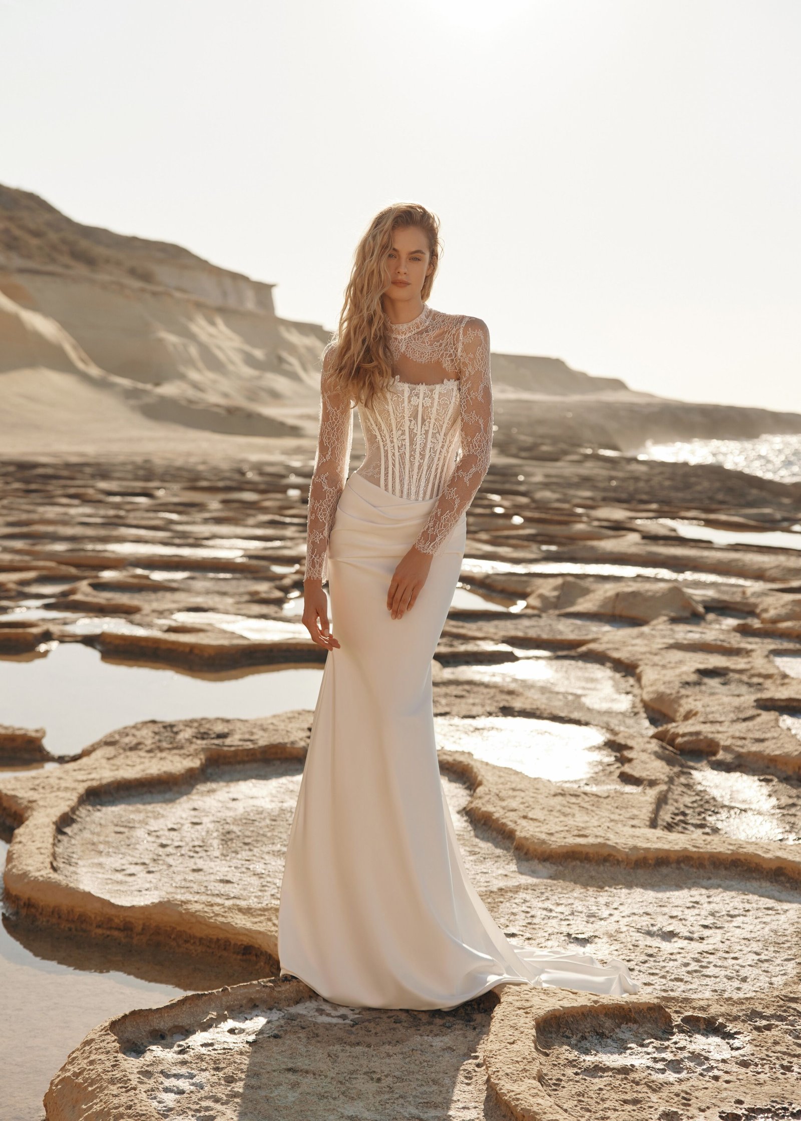 Vestido noiva sereia Eva Lendel (Kilian)