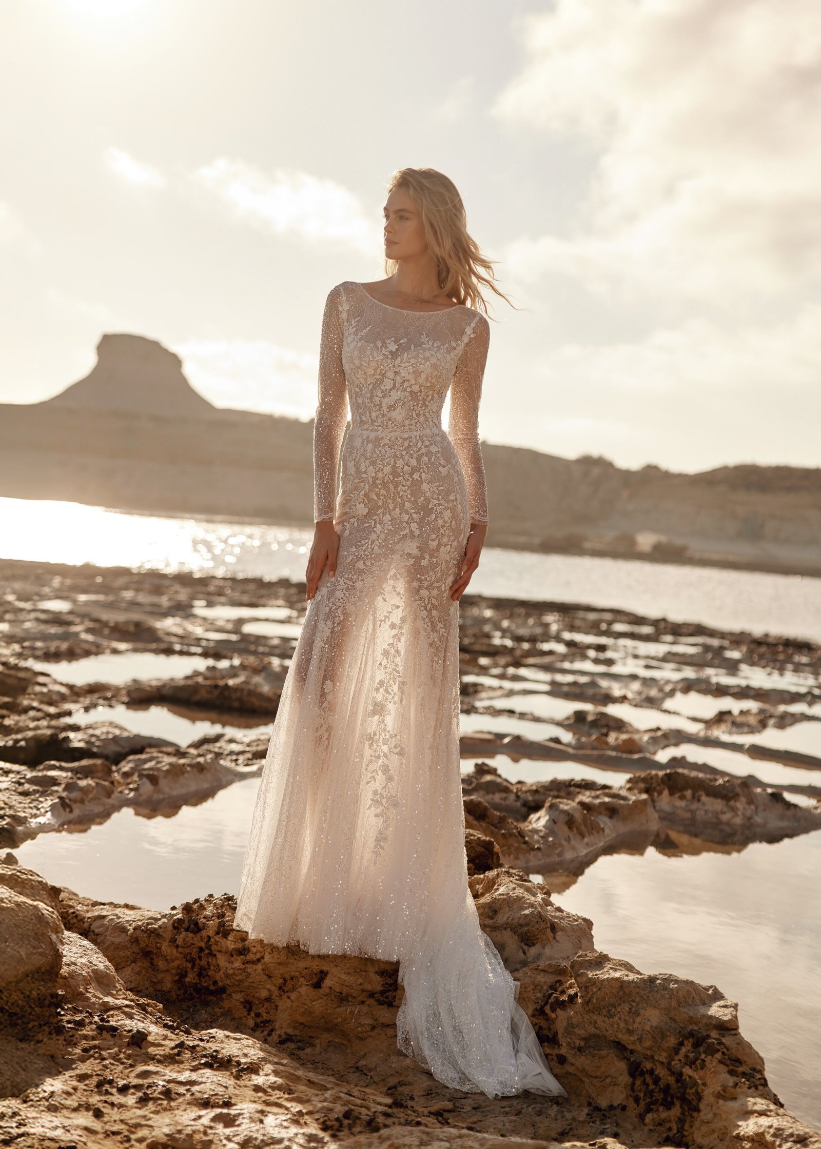 Vestido noiva sereia Eva Lendel (Werra)