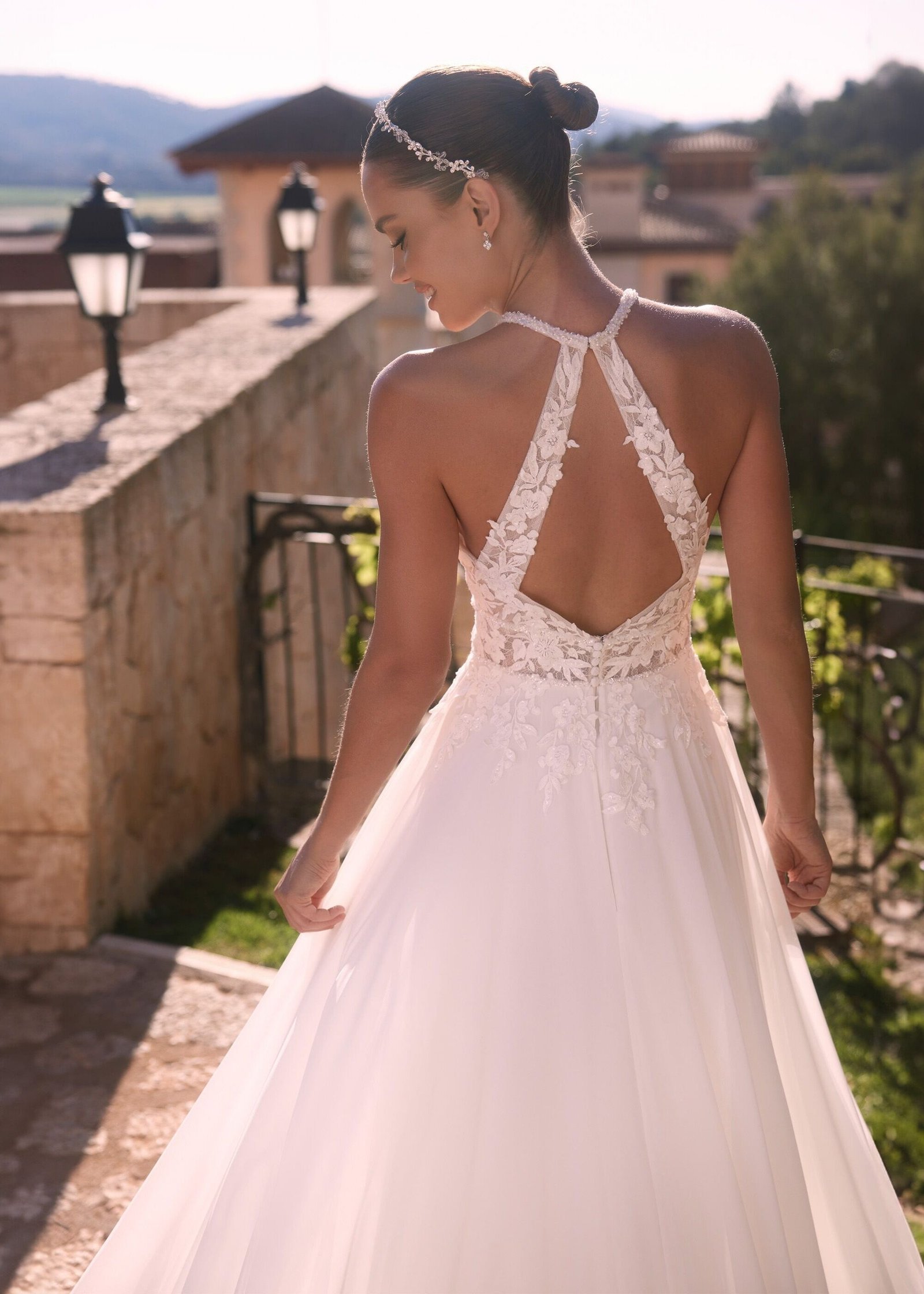Vestido noiva a-line (Verdi)
