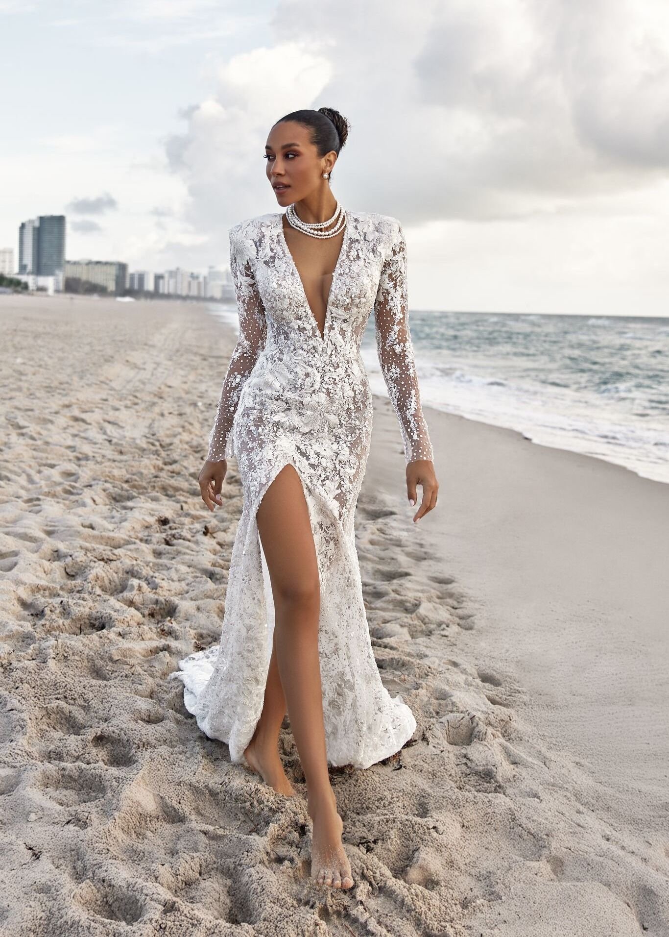 Vestido noiva sereia Oksana muhka (Eliana) 